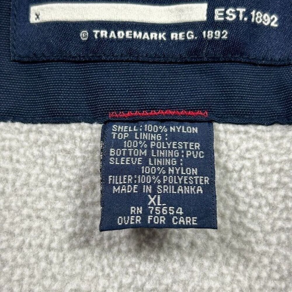 Vintage Abercrombie A/92 Mens XL Navy Blue Winter‎ Jacket Ski Snowboarding - Picture 13 of 14